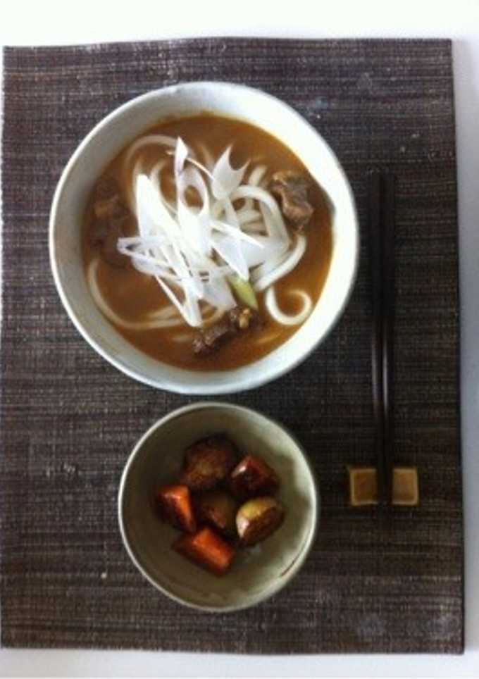 和風の残りものカレーうどん-レシピのメイン写真