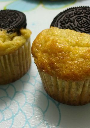 オレオバナナのカップケーキ-レシピのメイン写真
