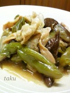 豚肉と茄子・ピーマンの炒め煮-レシピのメイン写真