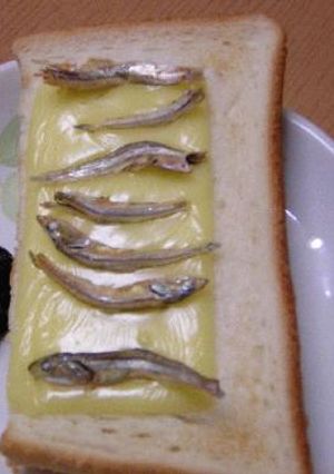 煮干でトースト-レシピのメイン写真