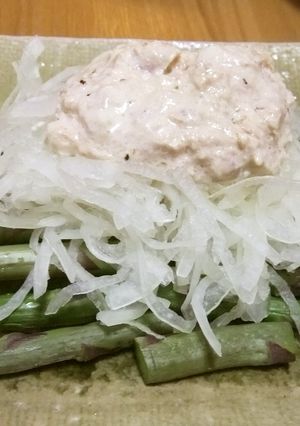 大好きだったアスパラのサラダ-レシピのメイン写真