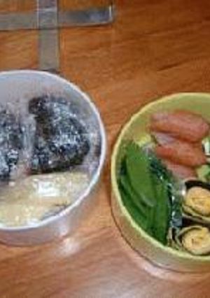 ５／１２のお弁当-レシピのメイン写真
