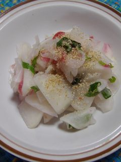 かぶの梅和え-レシピのメイン写真