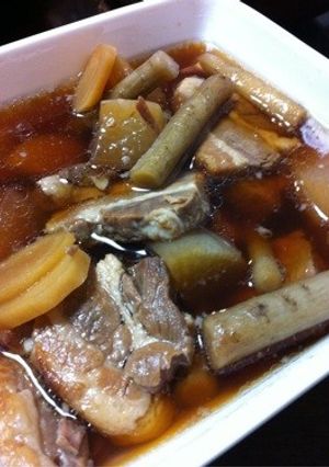 圧力鍋で☆豚肉と大根のやわらか煮-レシピのメイン写真