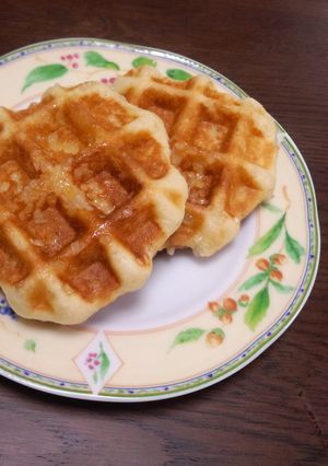 ふわっカリッ！ベルギーワッフル-レシピのメイン写真