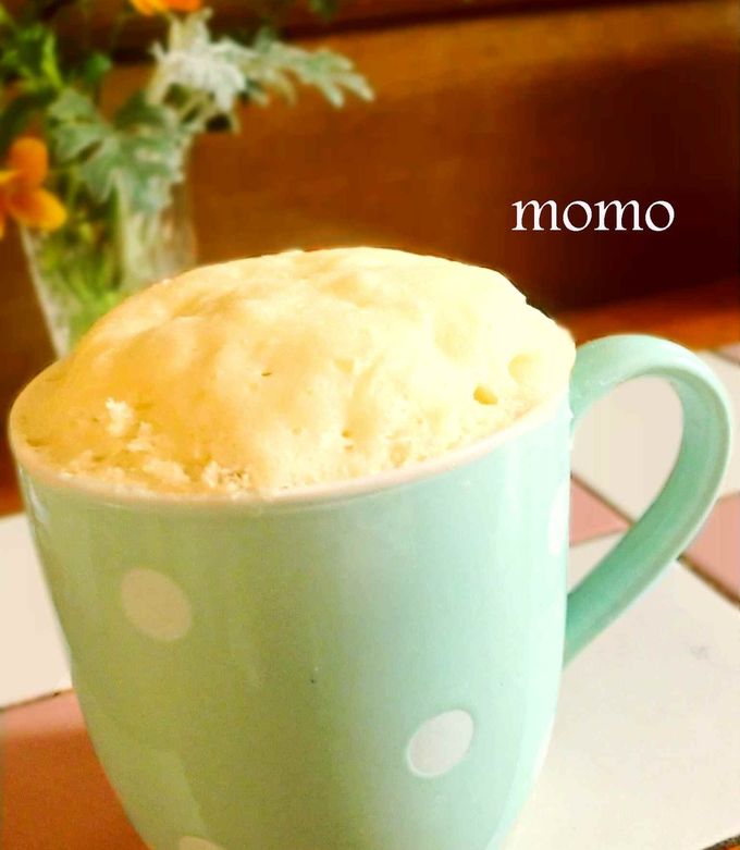 3分で完成!ふわんふわん♥な蒸しパン-レシピのメイン写真