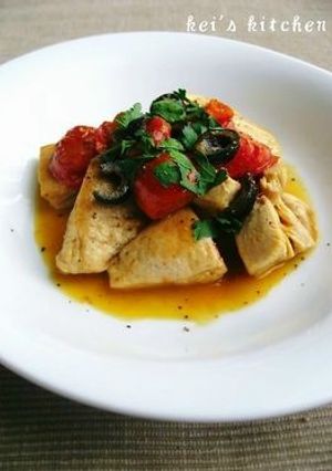 チキンとトマトのソテー-レシピのメイン写真