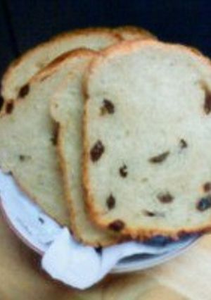 HB★黒砂糖たっぷりレーズン食パン♪-レシピのメイン写真