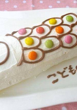 こいのぼりロールケーキ★2011★-レシピのメイン写真