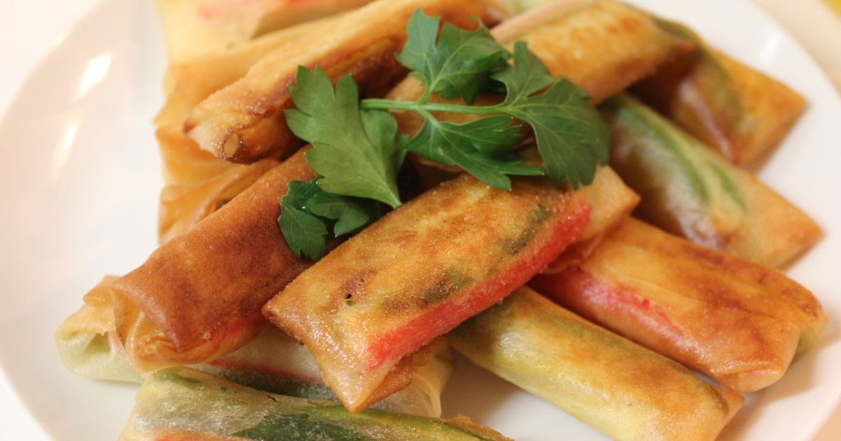 アボガドとズッキーニ♡カニかまの♪春巻き by ドミニクニック