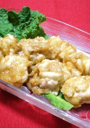 日本酒片手に鱈の白子の醤油焼-レシピのメイン写真