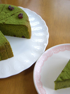 抹茶と小豆のガトーショコラ-レシピのメイン写真