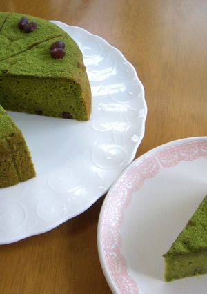 抹茶と小豆のガトーショコラ-レシピのメイン写真