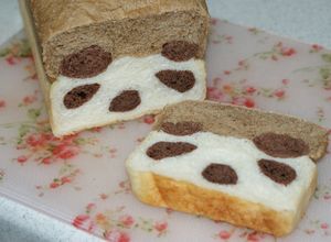 切っても切ってもパンダ食パン♪-レシピのメイン写真