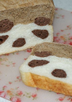 切っても切ってもパンダ食パン♪-レシピのメイン写真