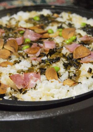 ガーリックオイルで！熱々エコチャーハン-レシピのメイン写真