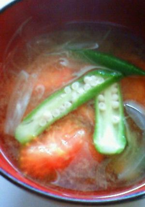 夏野菜の味噌汁◎具たっぷり。-レシピのメイン写真