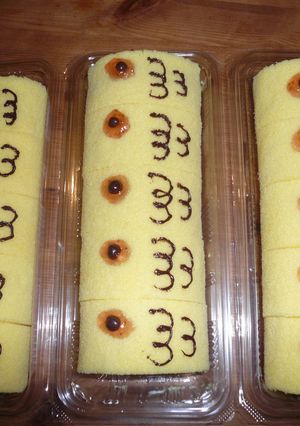 市販ロールケーキをデコっちゃお❤鯉のぼり-レシピのメイン写真