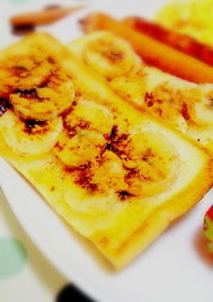 ★蜂蜜シナモンのバナナトースト★-レシピのメイン写真