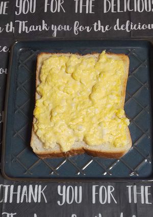 タマゴサンドトースト-レシピのメイン写真