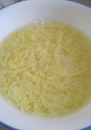 沖縄とある食堂のたまごスープ！？再現！！-レシピのメイン写真