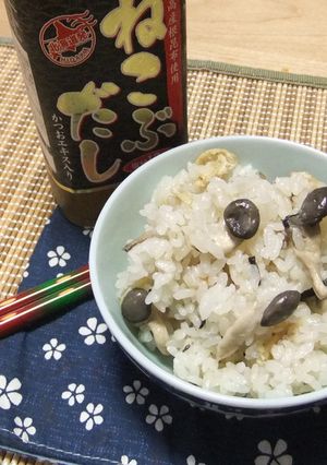 ダシが決めての『きのこご飯』-レシピのメイン写真