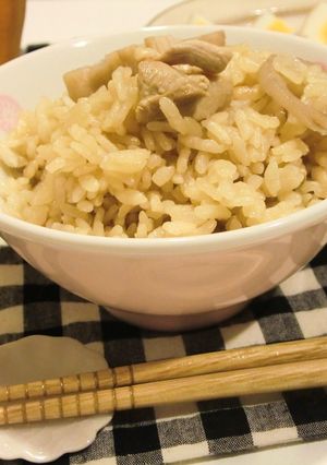 お鍋で炊く☆鶏肉の炊き込みごはん-レシピのメイン写真