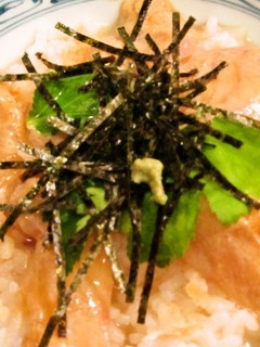 鯛茶漬け!(胡麻ダレ)-レシピのメイン写真