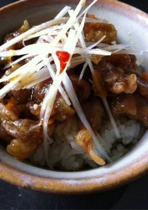 豚の竜田揚げ丼-レシピのメイン写真