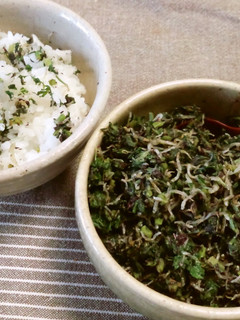 ご飯がすすむ♪じゃこと菜っ葉のふりかけ-レシピのメイン写真