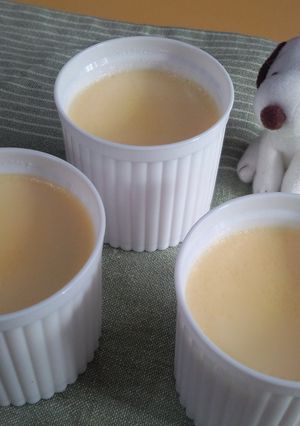 はちみつで簡単フライパンプリン♪-レシピのメイン写真