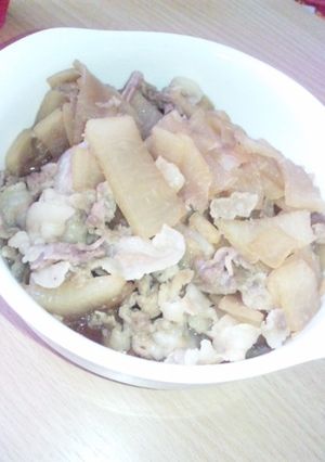 豚肉と大根が余ったら♪-レシピのメイン写真