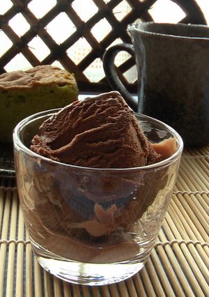 チョコ好きさんに!なめらか~チョコアイス-レシピのメイン写真