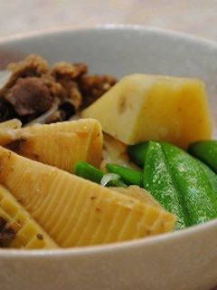 たけのこ&新じゃが コラボな 肉じゃが☆-レシピのメイン写真