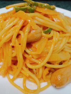 昔懐かしいナポリタン-レシピのメイン写真