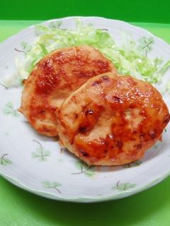 *鶏バーグ*-レシピのメイン写真