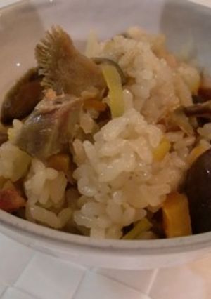 すべて混ぜて炊くだけ！中華おこわ！-レシピのメイン写真
