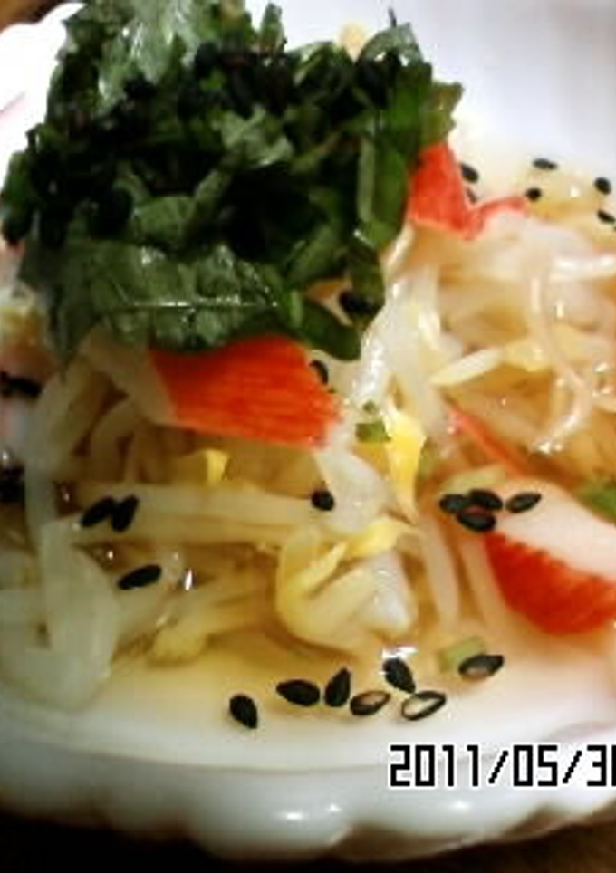 ♦もやしの酢の物-レシピのメイン写真
