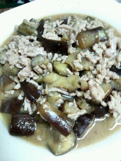 挽肉と茄子の味噌炒め-レシピのメイン写真