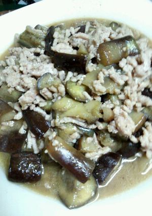 挽肉と茄子の味噌炒め-レシピのメイン写真