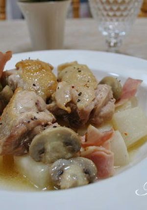 鶏肉と大根のブイヨン煮-レシピのメイン写真