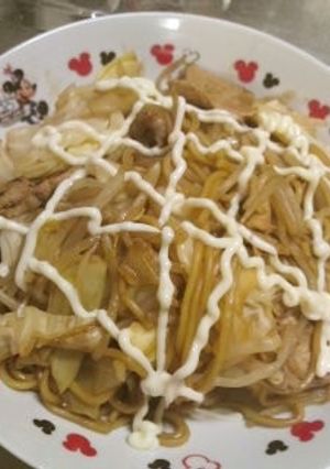 ソース焼きそば-レシピのメイン写真