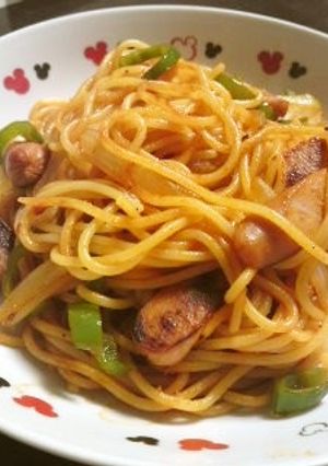 懐かしいナポリタン-レシピのメイン写真