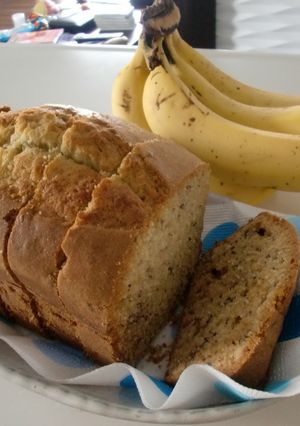 完熟バナナとクルミのパウンドケーキ-レシピのメイン写真