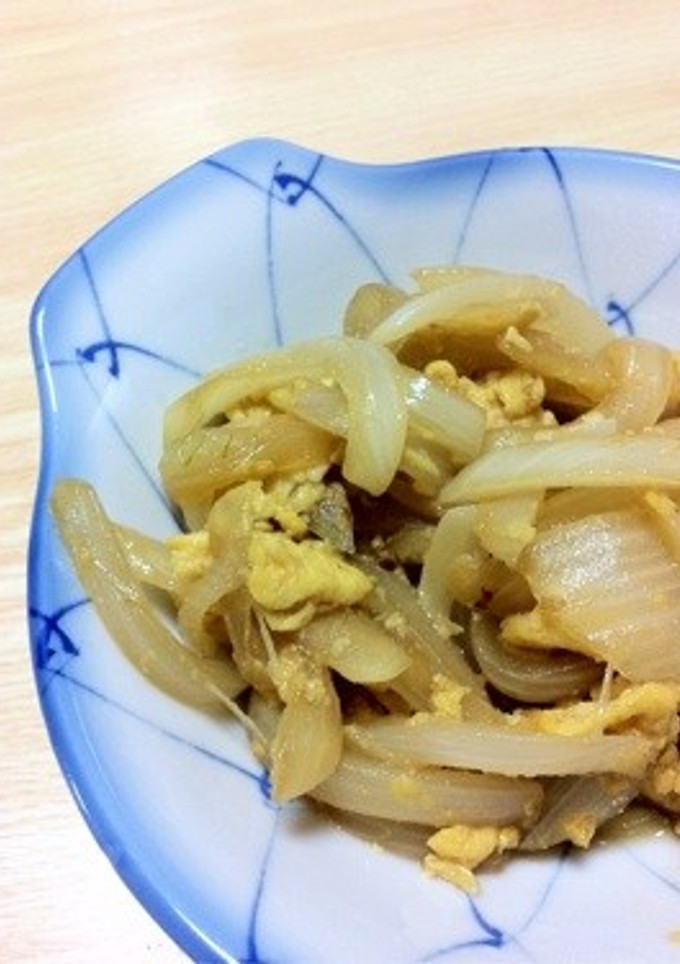 新タマで♪玉ねぎと炒り卵の甘じょっぱ炒め-レシピのメイン写真
