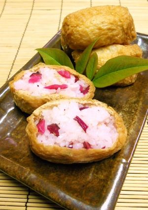 変わりいなり寿司② お漬物稲荷-レシピのメイン写真