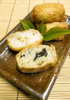 変わりいなり寿司④　わさび稲荷-レシピのメイン写真