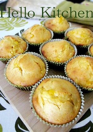 材料簡単混ぜるだけ★コーンマフィン-レシピのメイン写真