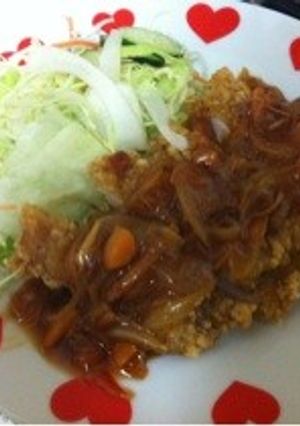 コンビニ チキンのあんかけ☆-レシピのメイン写真