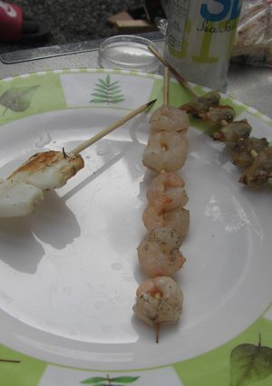 シーフードミックスで☆お手軽串焼き-レシピのメイン写真
